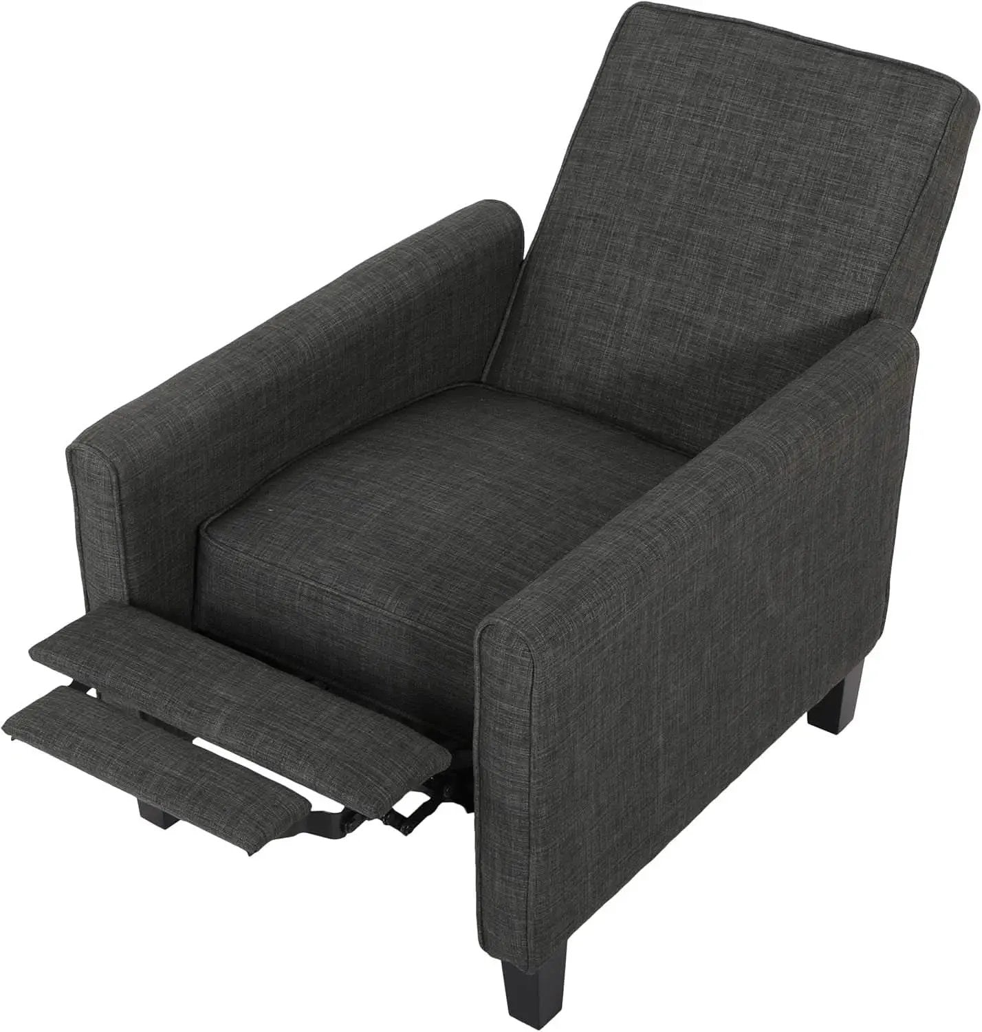 Emmie Fabric Recliner Set Of 2 Moss Gray Recliners from PriceLows™