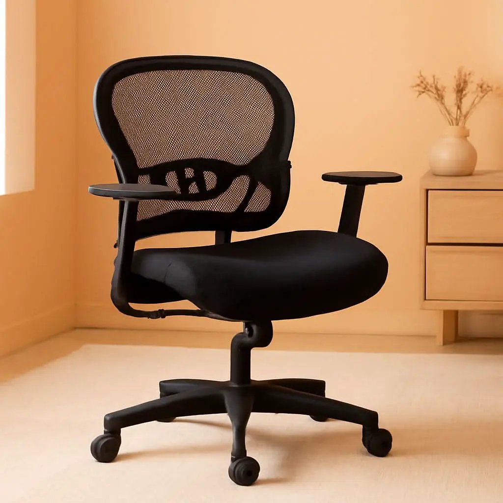 Wave Ergonomic Mesh Office Desk Chair With Lumbar Support from PriceLows™