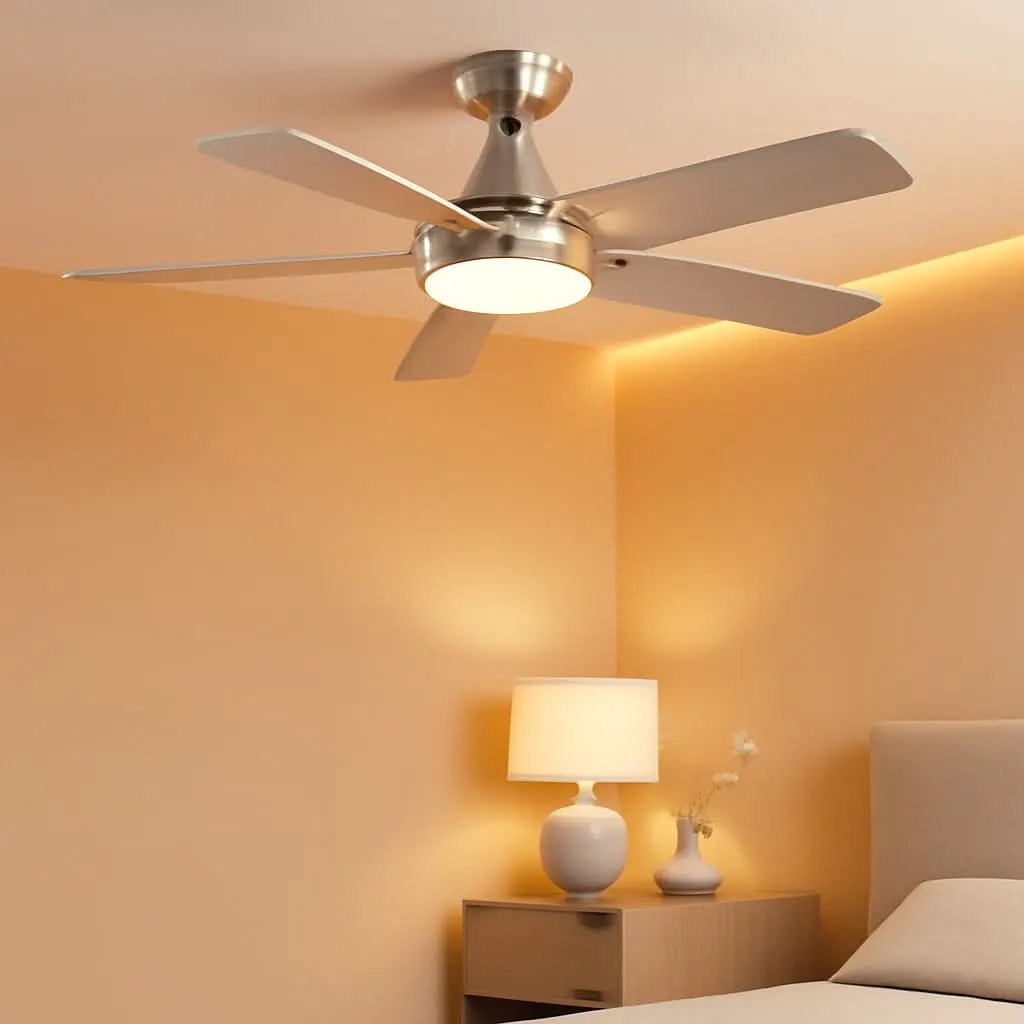 42 Inch Remote Ceiling Fan With Dimmable Light Indoor from PriceLows™