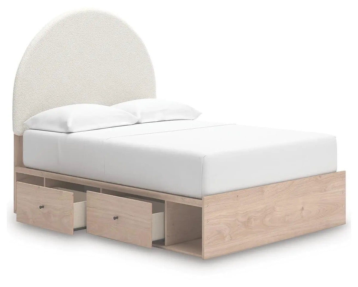 Arloster Upholstered Panel Bed | 6 Pieces | Bedroom Furniture | Bedroom