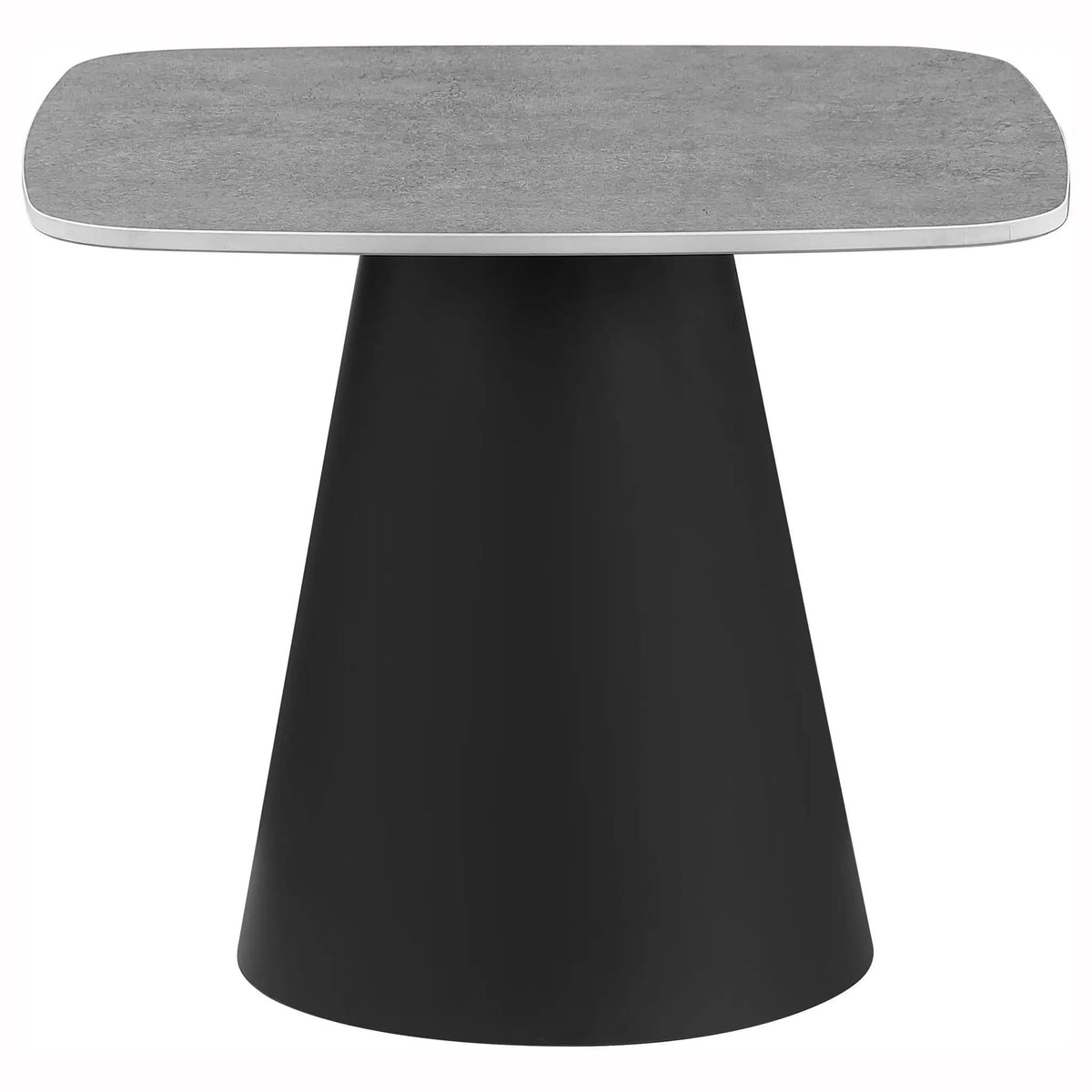Eason 2-piece Cocktail Coffee Table Set Concrete and | 2-Piece Set | Concrete | Black