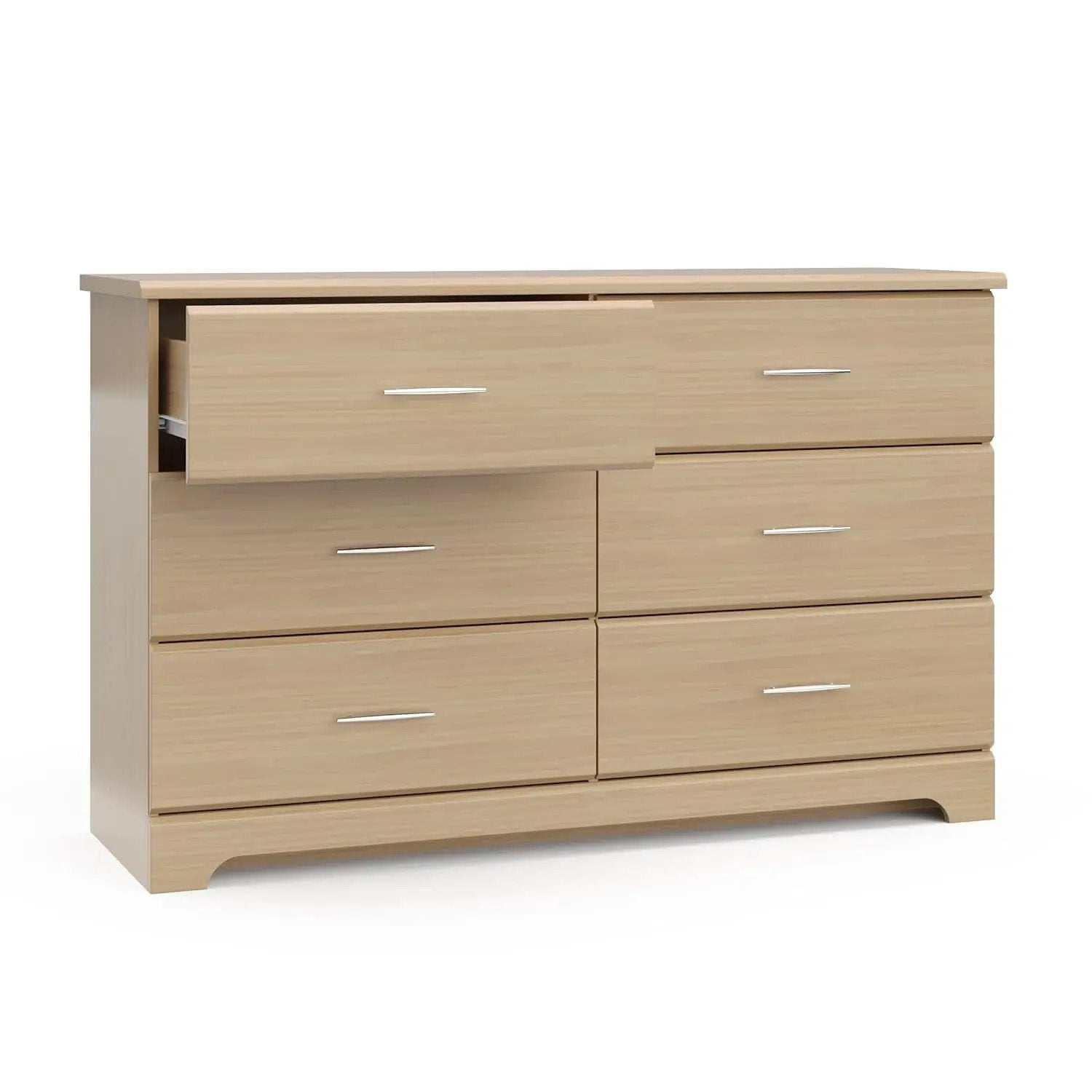 Brookside 6 Drawer Dresser Driftwood Nursery Furniture from PriceLows™