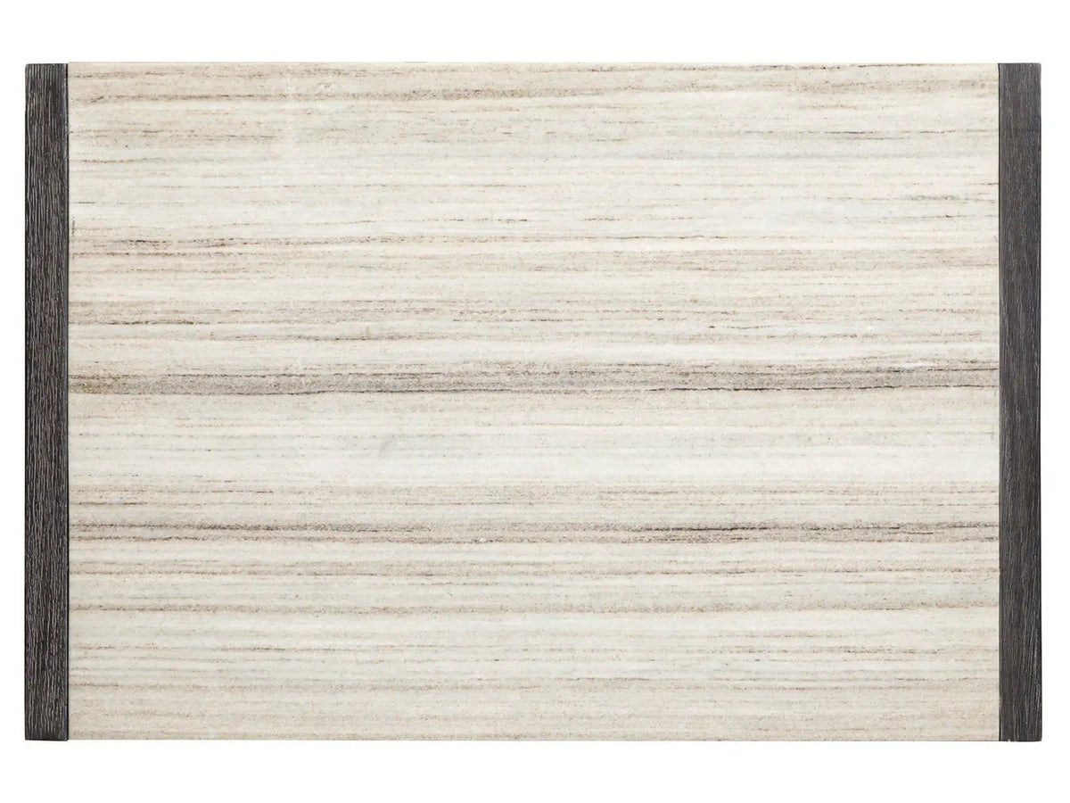 Plum Creek Drawer Nightstand | 2 Pieces | Oak Veneer & Fabric | Bedroom