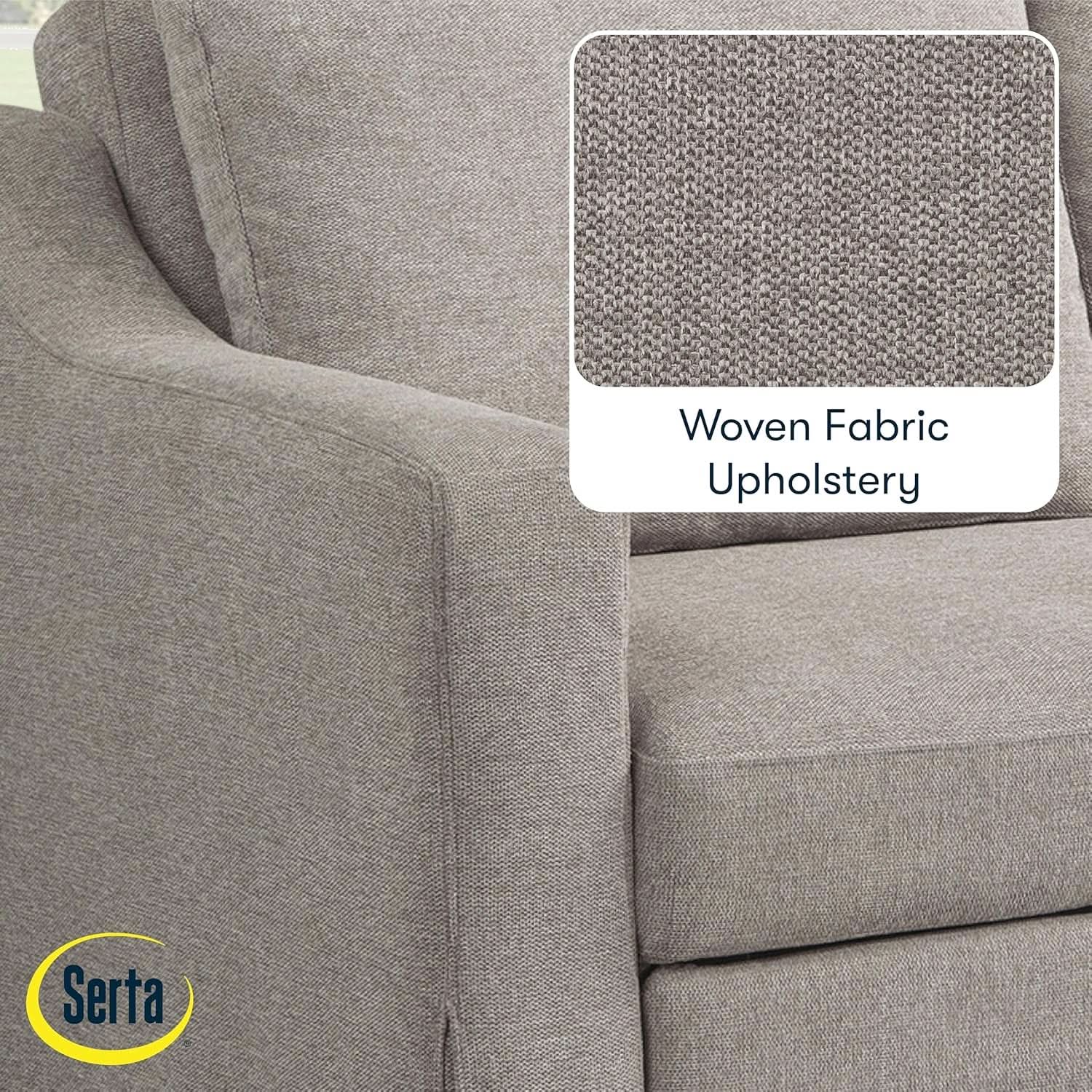 Full Size Slipcovered Convertible Sleeper Sofa Comfortably from PriceLows™