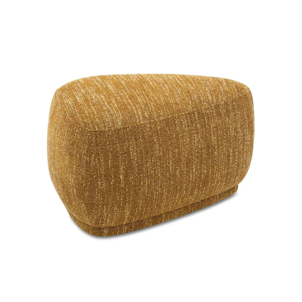 Pebble Cocktail Ottoman | Rounded Triangle Shape | 11-Layer Plywood Frame | Inner Webbing Seating