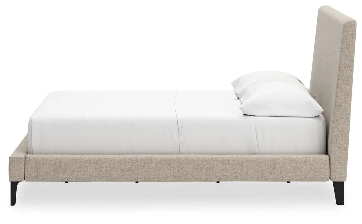 Cielden Upholstered Bed With Roll Slats | 4 Pieces | Fabric | Bedroom