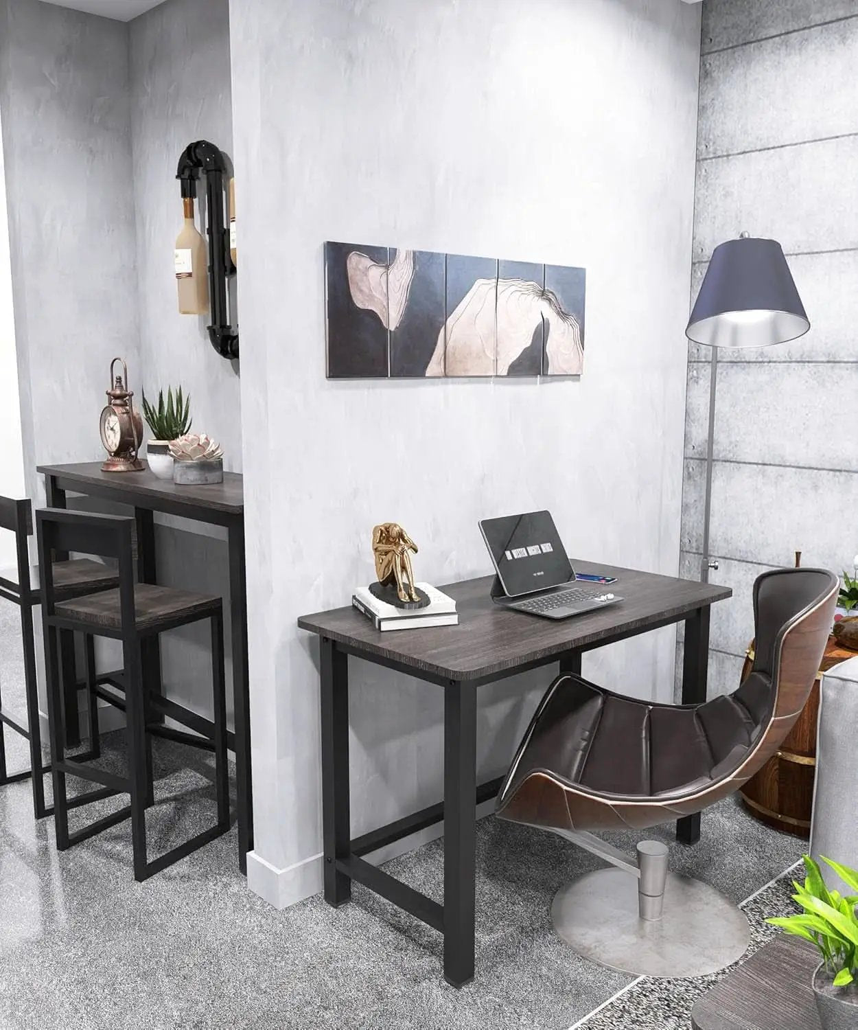 43 Inch Home Office Desk With Heavy Duty Steel Frame from PriceLows™
