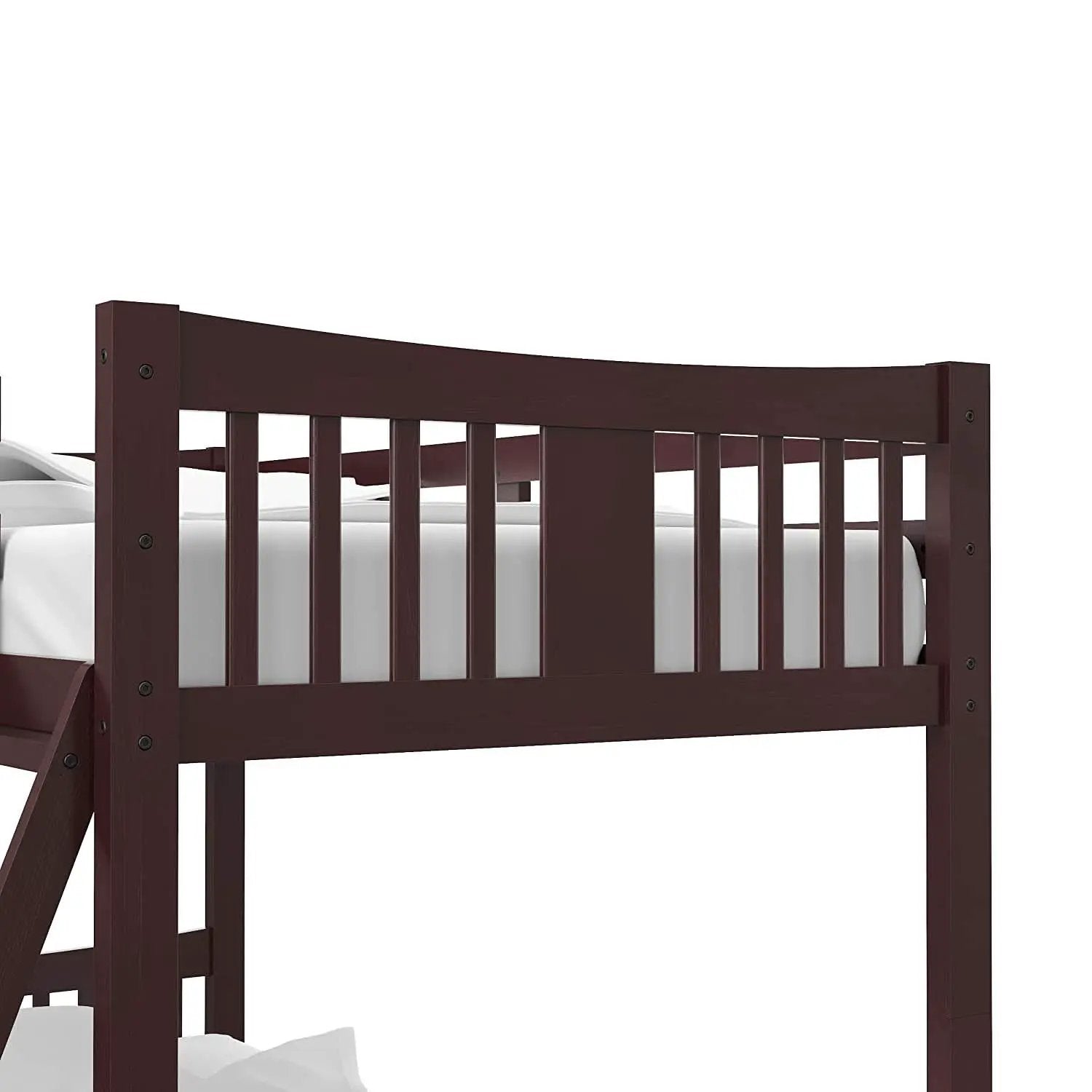 Espresso Twin Over Twin Bunk Bed GREENGUARD Gold Certified from PriceLows™