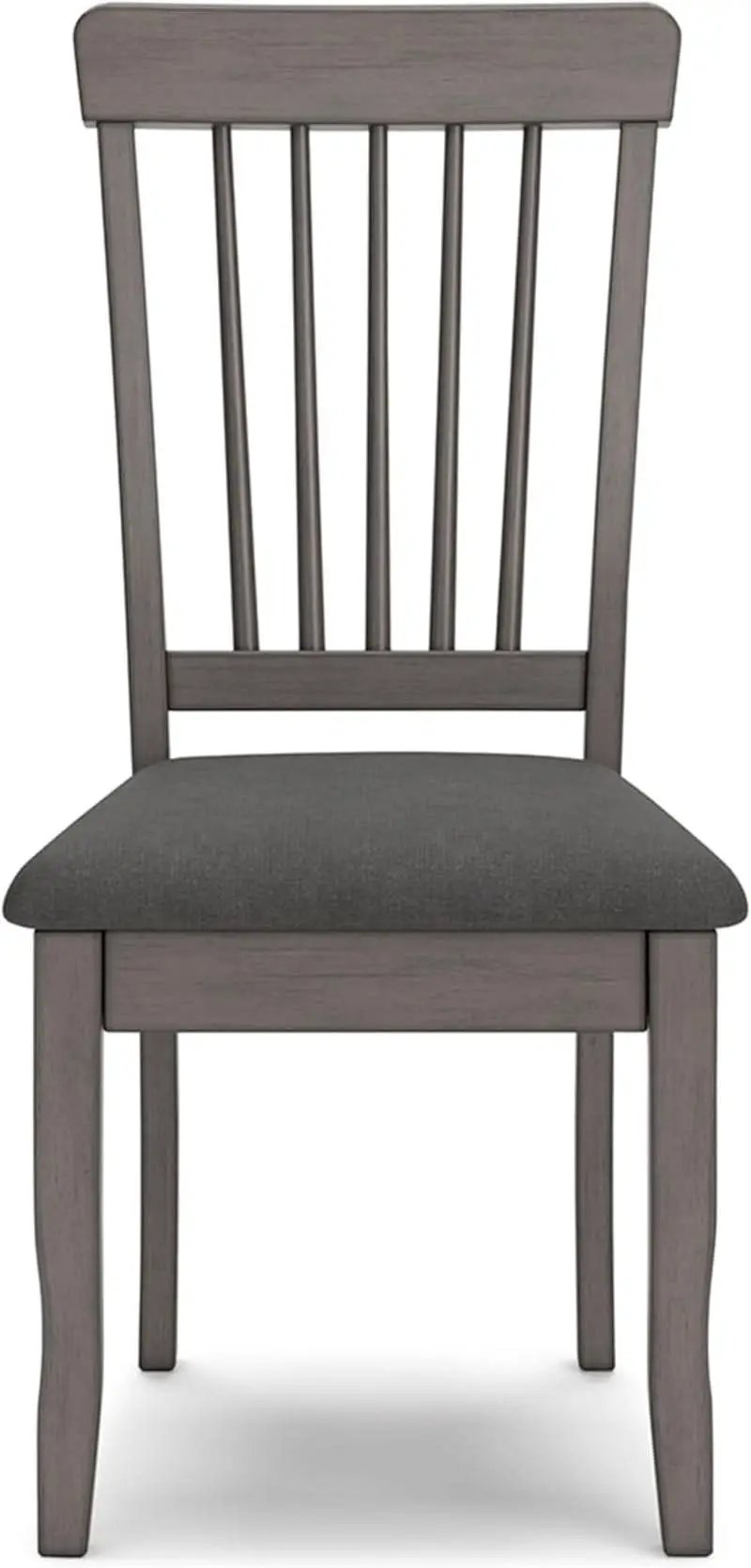 Shullden Gray Spindle Back Dining Chairs Set Of 2 from PriceLows™