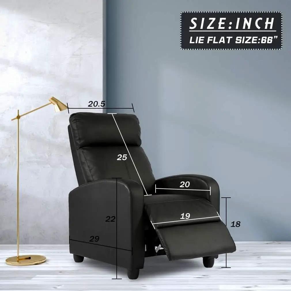 Modern Recliner Sofa With Easy Recline For Living Room from PriceLows™