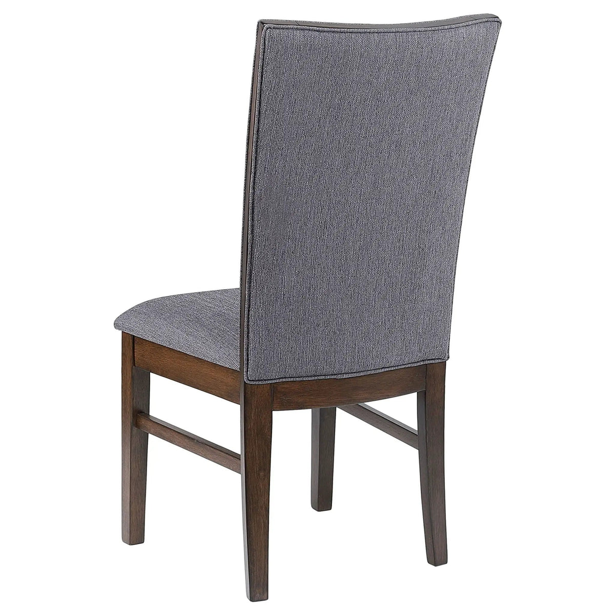 Sherwood Upholstered Dining Side Chair Grey (Set of 2) | 19.25 x 24 x 41.75 in | Rubberwood & Fabric | Dining Room