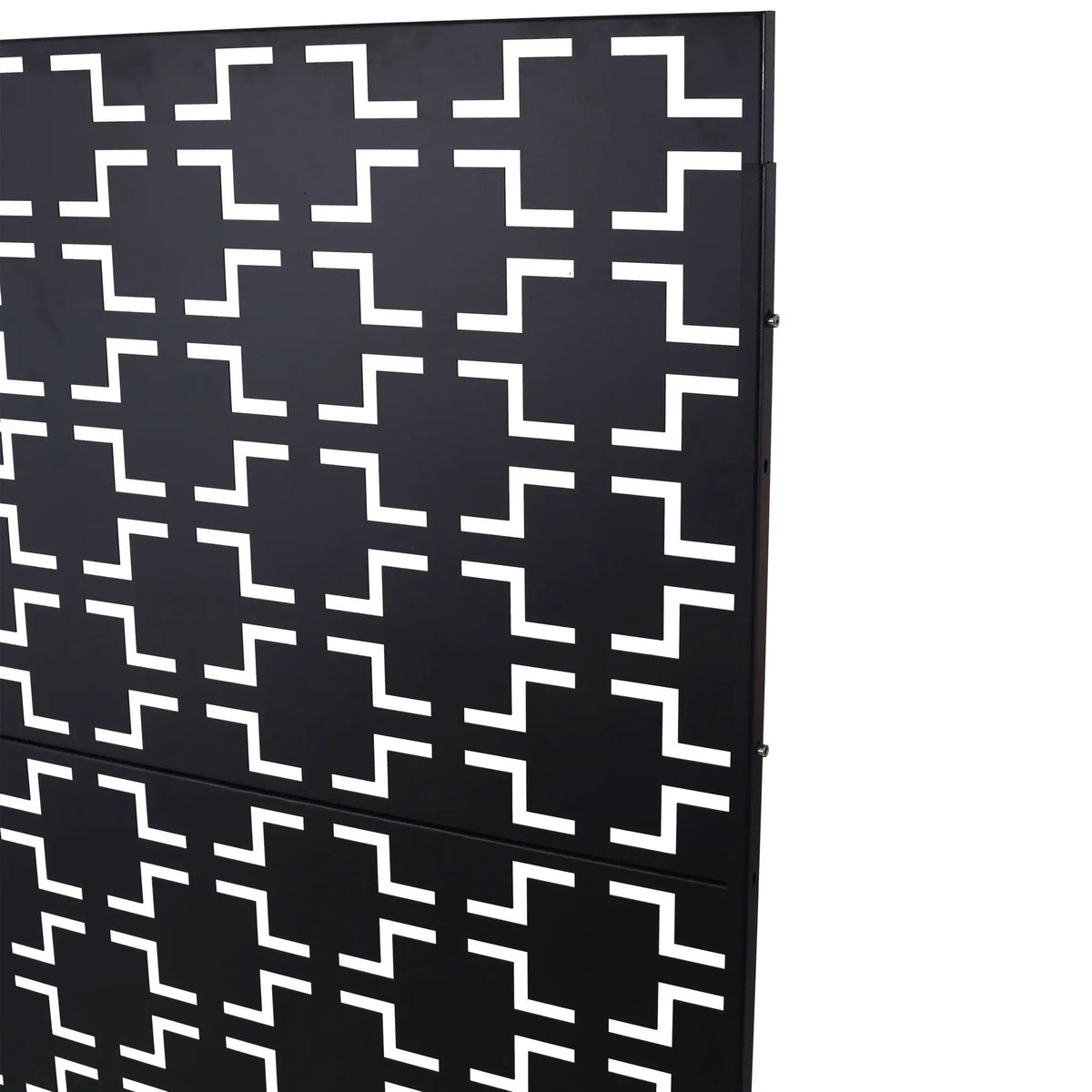 Metal Privacy Screen | Freestanding Divider | Rust Resistant