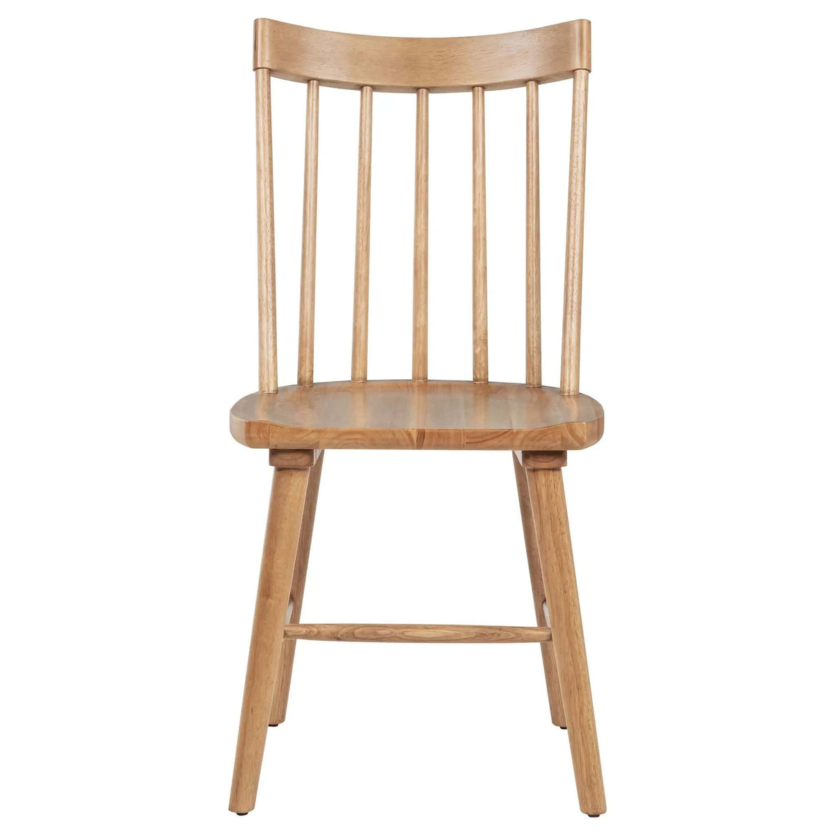 Middleton Solid Wood Dining Side Chair Brown (Set of 2) | 18 x 23.25 x 36.75 in | Solid Wood & Rubberwood | Dining Room