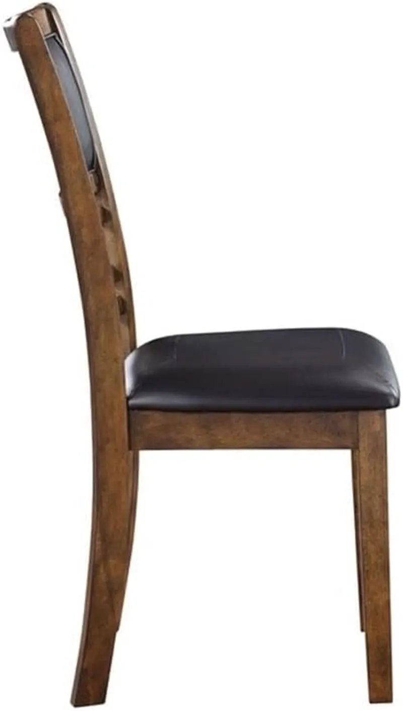 Gia Dining Chairs Set Of 2 Brown Dining Room Seating from PriceLows™