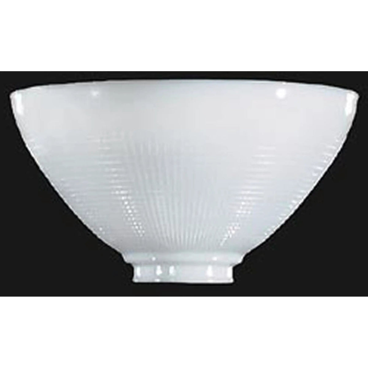 IES Reflector Lamp Shade | 10 Inch Diameter | Opal Glass | Universal Fit