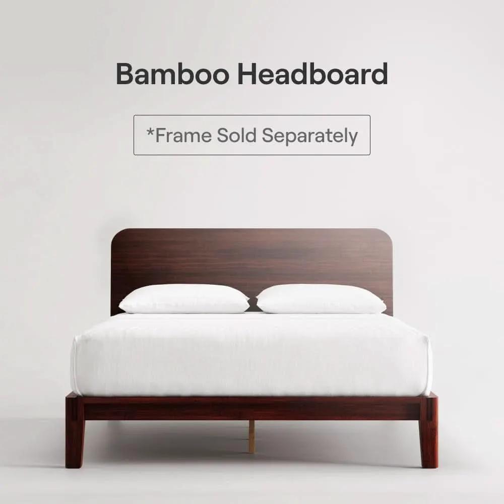 Bamboo Twin Headboard Easy Setup Durable Contemporary Design from PriceLows™