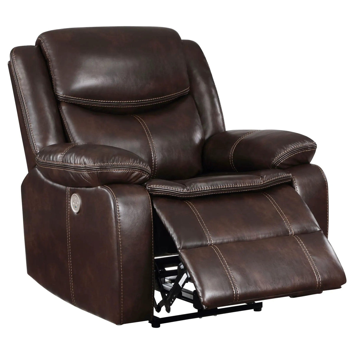 Salerno Power Recliner Chair With USB Charging | 2 Pieces | Fabric | Living Room
