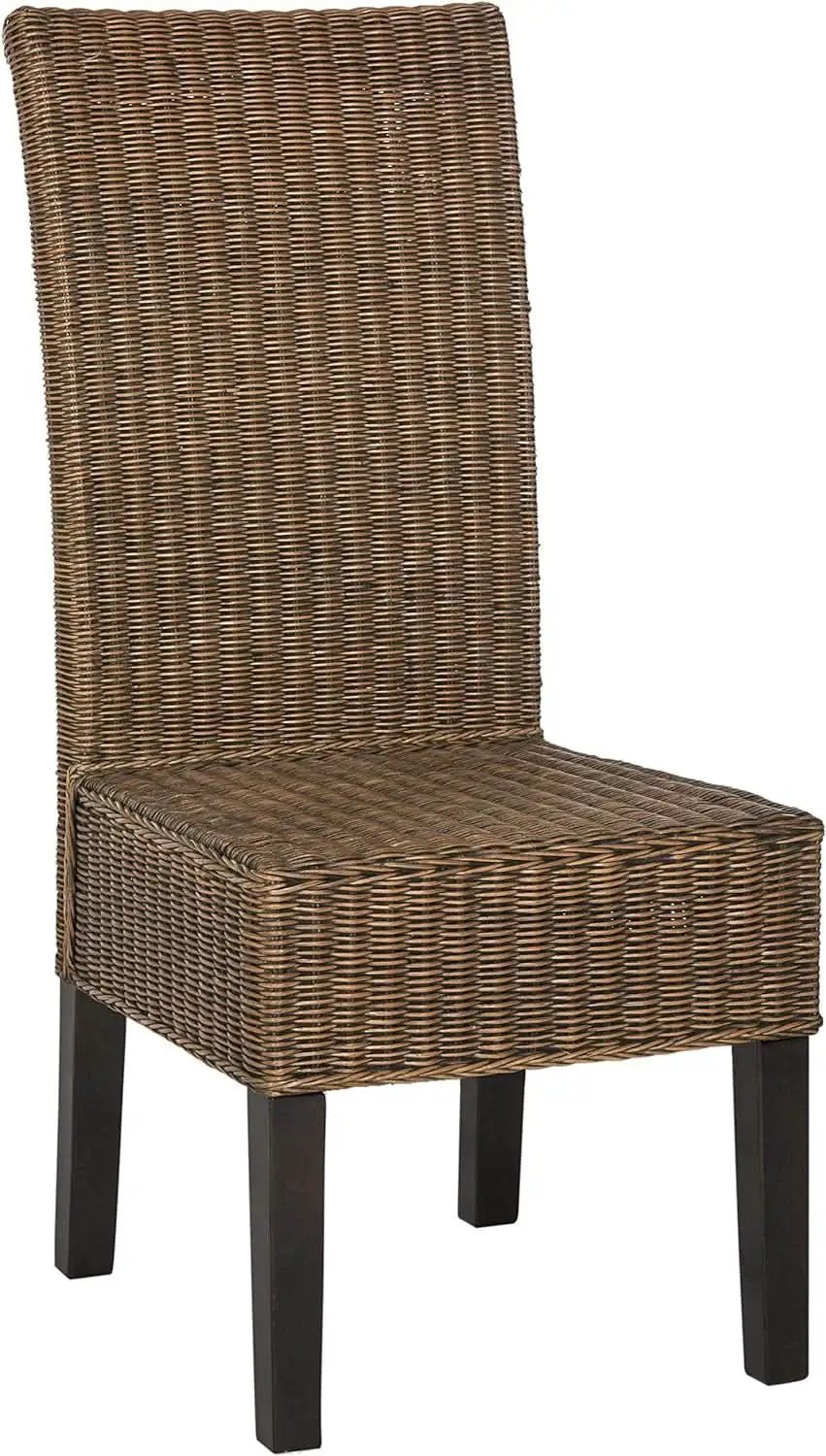 Grey Wicker 18 Inch Dining Chair Safavieh Home Collection from PriceLows™