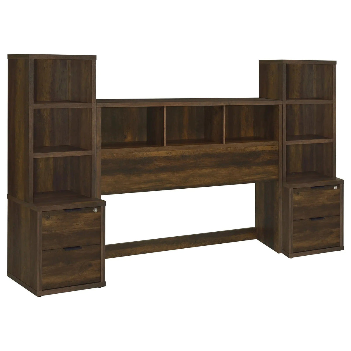 Westpark 3-piece Queen Bedroom Set Bookcase Headboard Pine | 3-Piece Set | Engineered Wood & Veneer | Bedroom