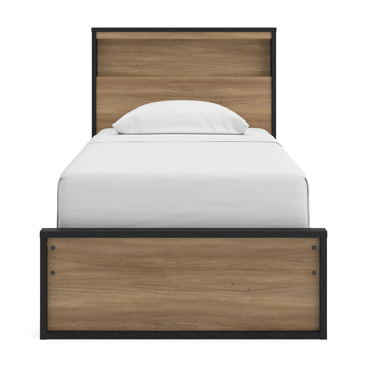 Kozmour Bookcase Complete Bed Frame | 3 Pieces | Bedroom Furniture | Bedroom