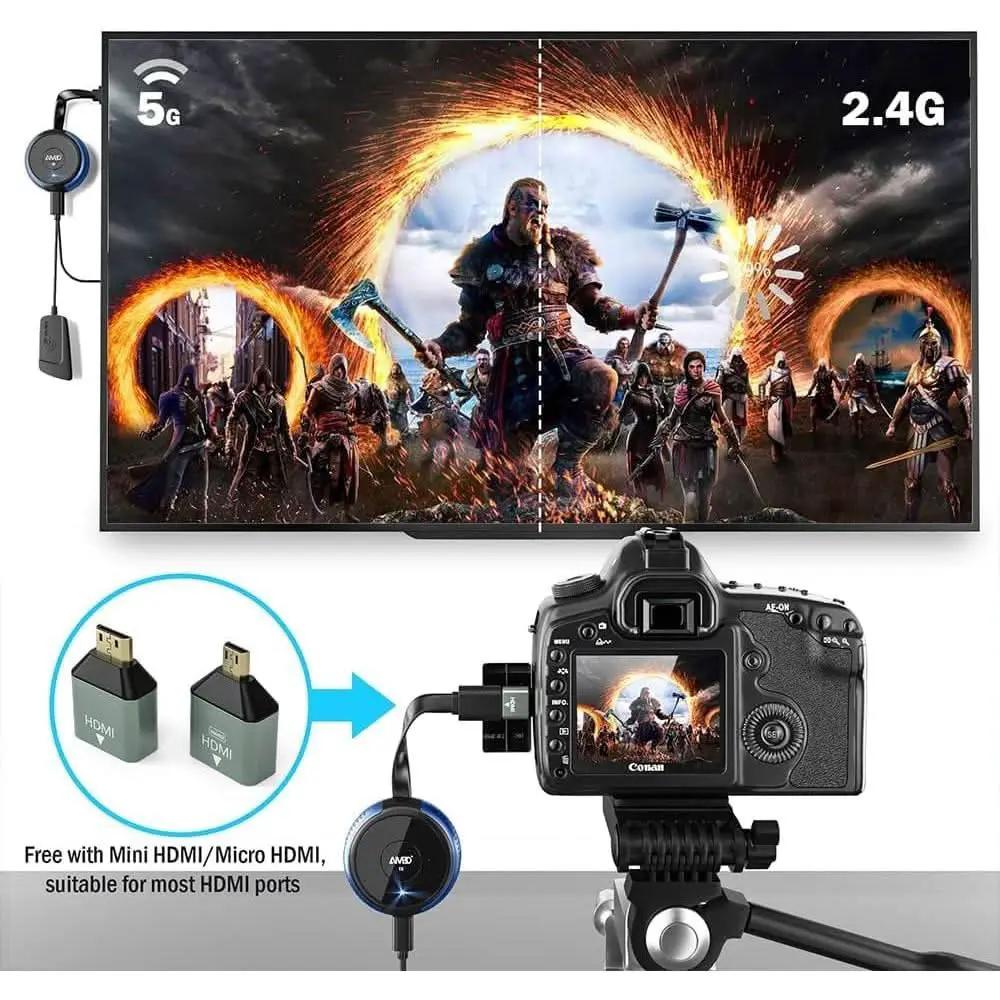 4K Wireless HDMI Transmitter Receiver Kit For TV And PC from PriceLows™