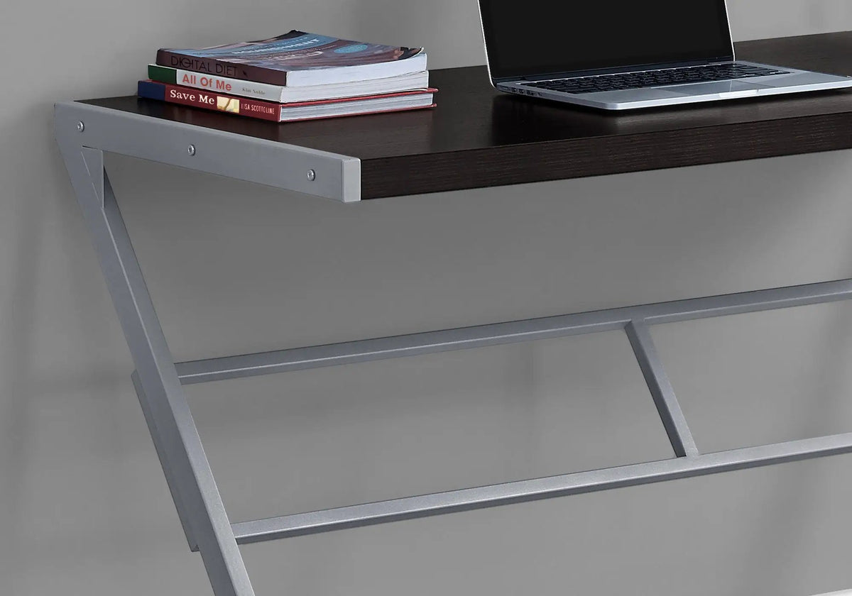 Z-Shaped Base Computer Desk | 48 Inch Width | Laminated Top | Chic Modern Design