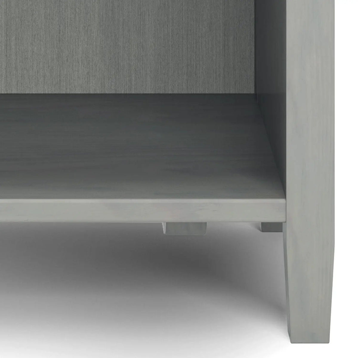 Warm Shaker Bedside Table | Handcrafted Solid Wood | NC Lacquer Finish | Multipurpose Design