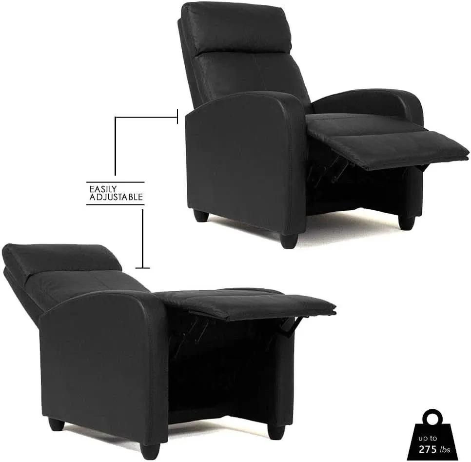 Brown Recliner Chair With Lumbar Support And Plush Comfort from PriceLows™
