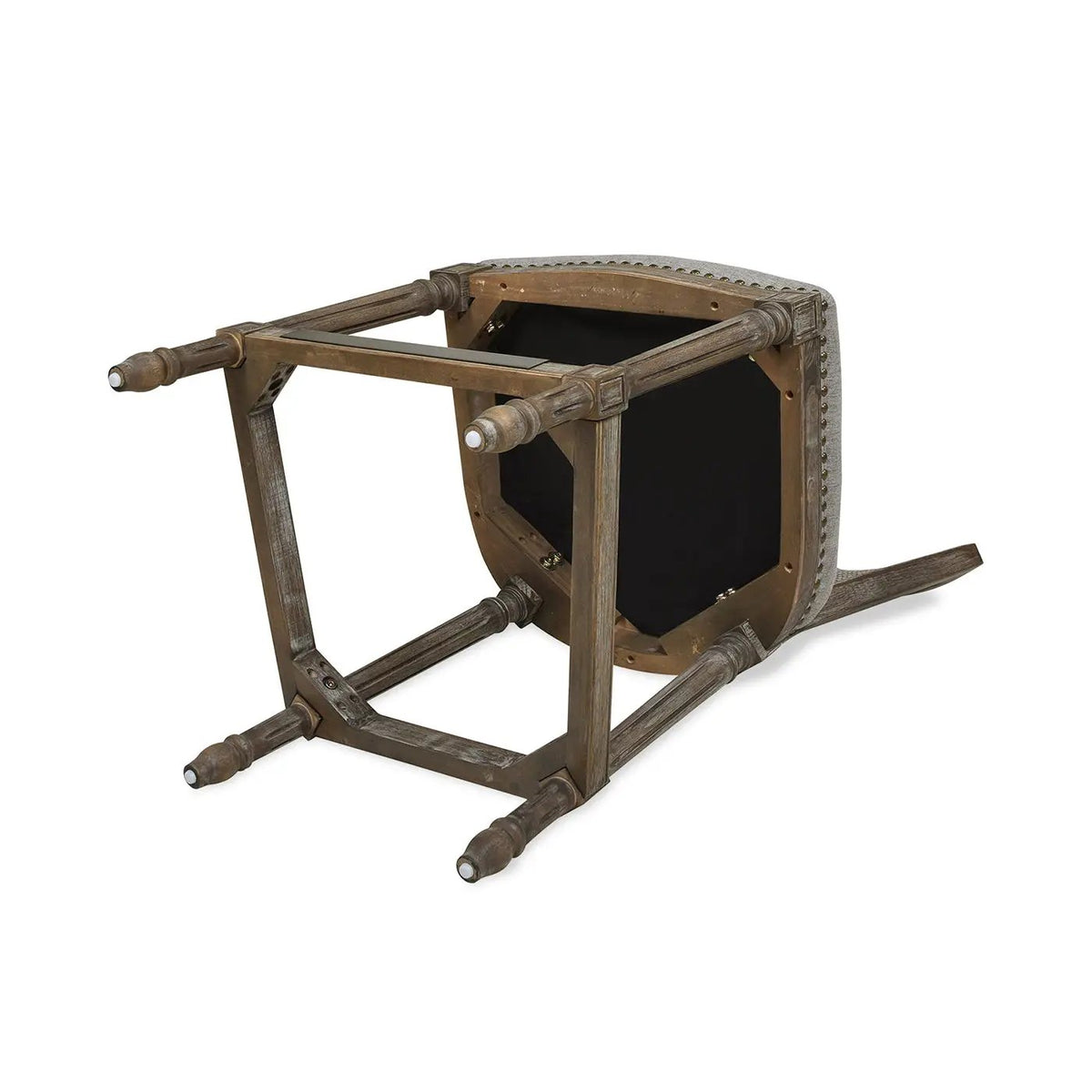 Triomphe Rattan Counter Bar Stool | French Country Style | High Back Armless | Wicker Weave