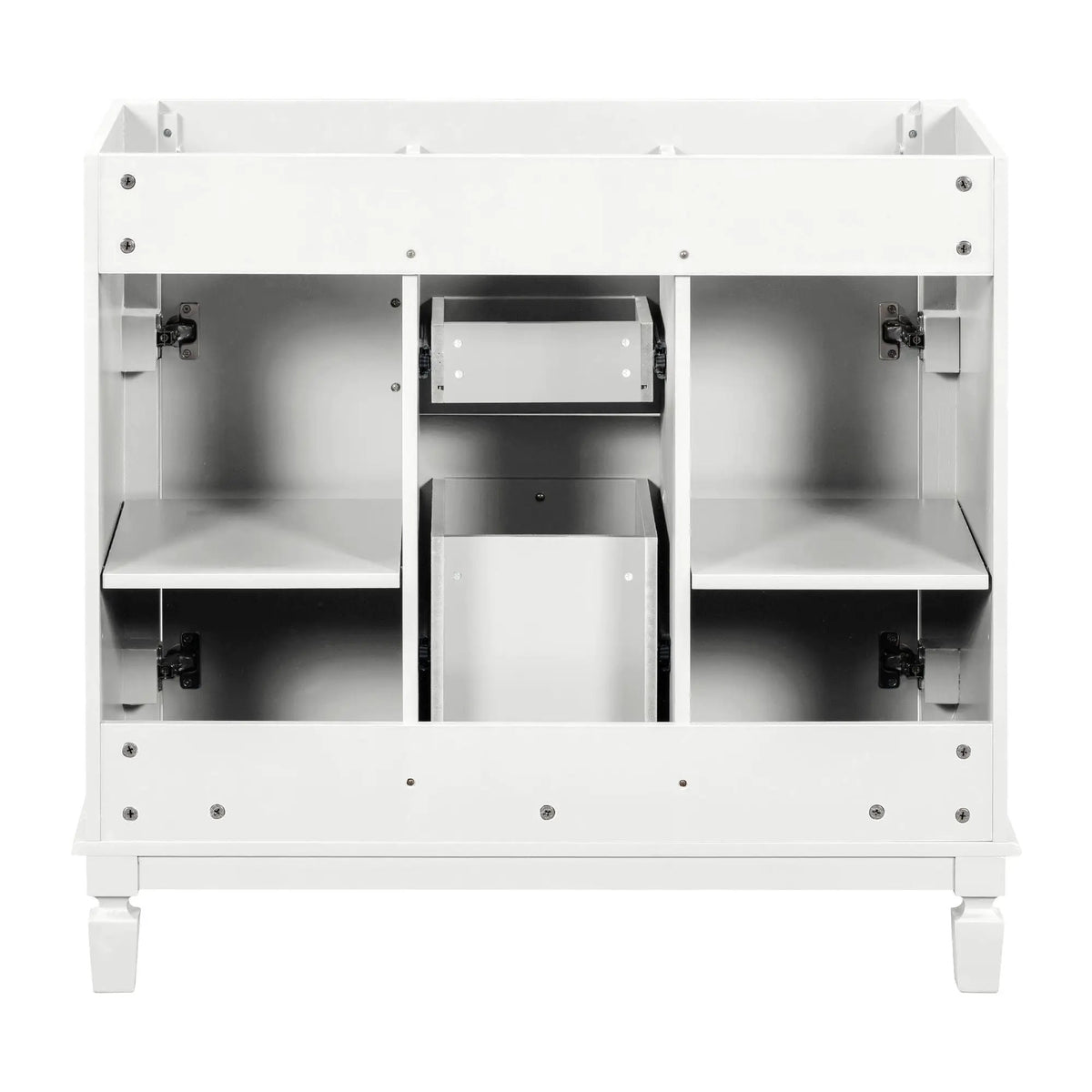Bathroom Vanity Cabinet | 35.3 Inch Width | 2 Soft Closing Doors | 2 Drawers