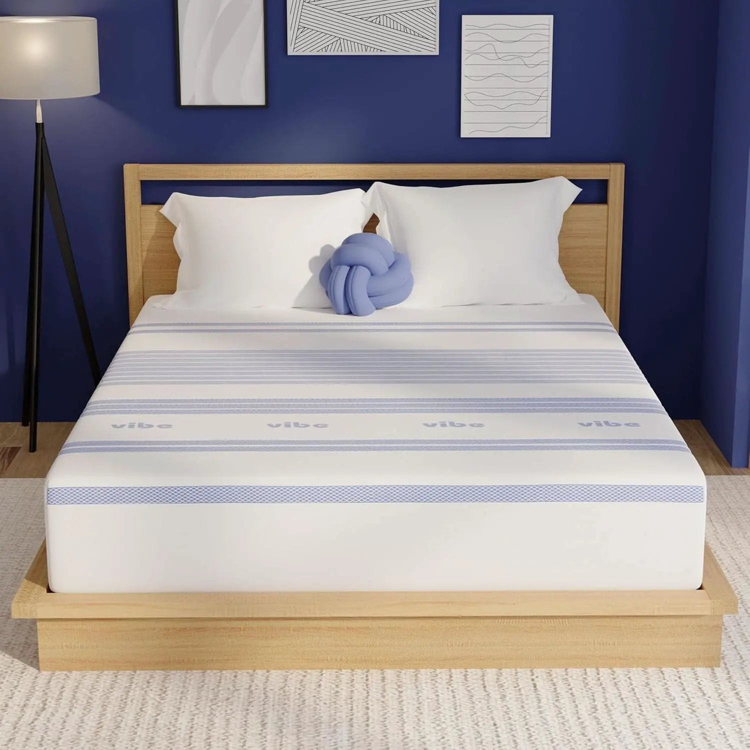 Gel Memory Foam Mattress Certipur US Certified Twelve Inches from PriceLows™