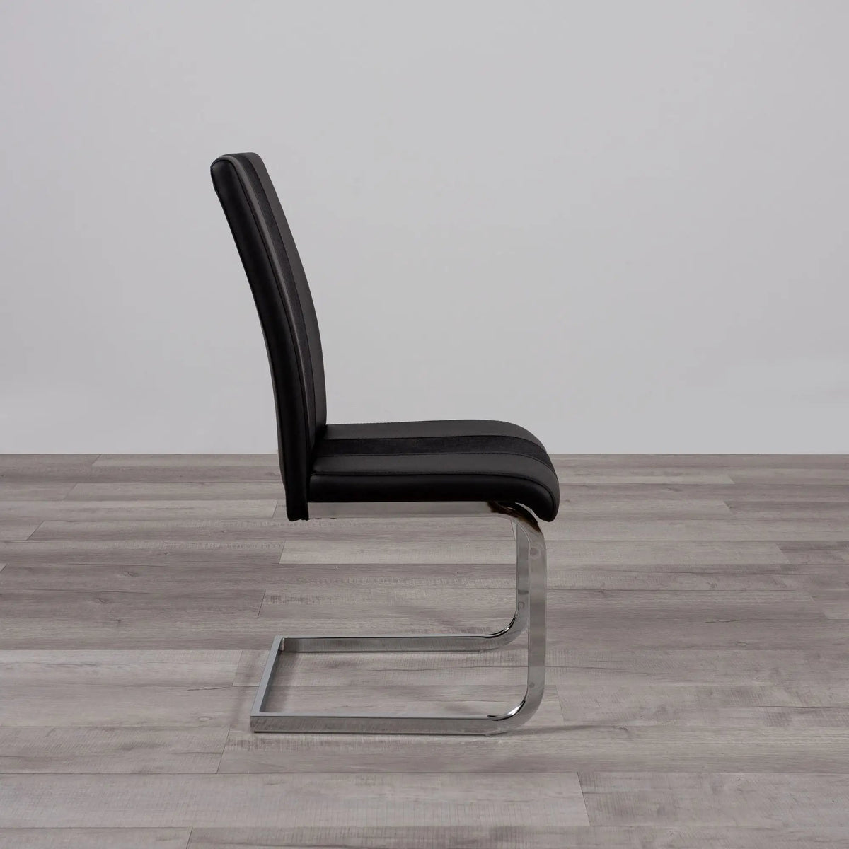 Altis Dining Chairs | Set Of 4 | C-Style Metal Legs | Padded Seats