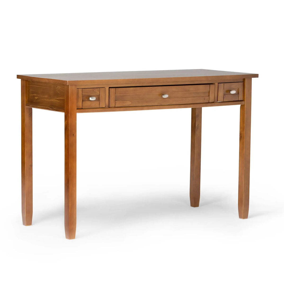 Warm Shaker Handcrafted Desk | Solid Wood | NC Lacquer Finish | 48 Inch Length