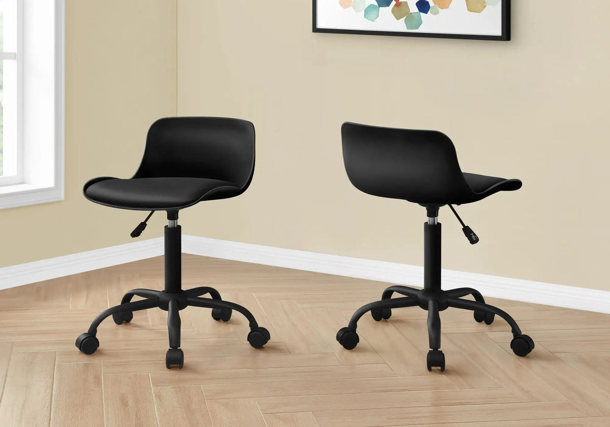 Kids Low-Back Office Chair | Ergonomic Design | Adjustable Height | 360 Degree Swivel
