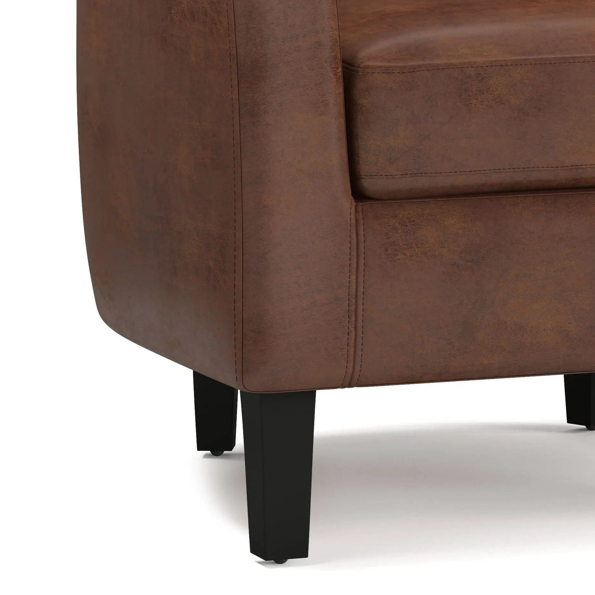 Austin Handcrafted Tub Chair | 2 Pieces | Solid Wood | Living Room