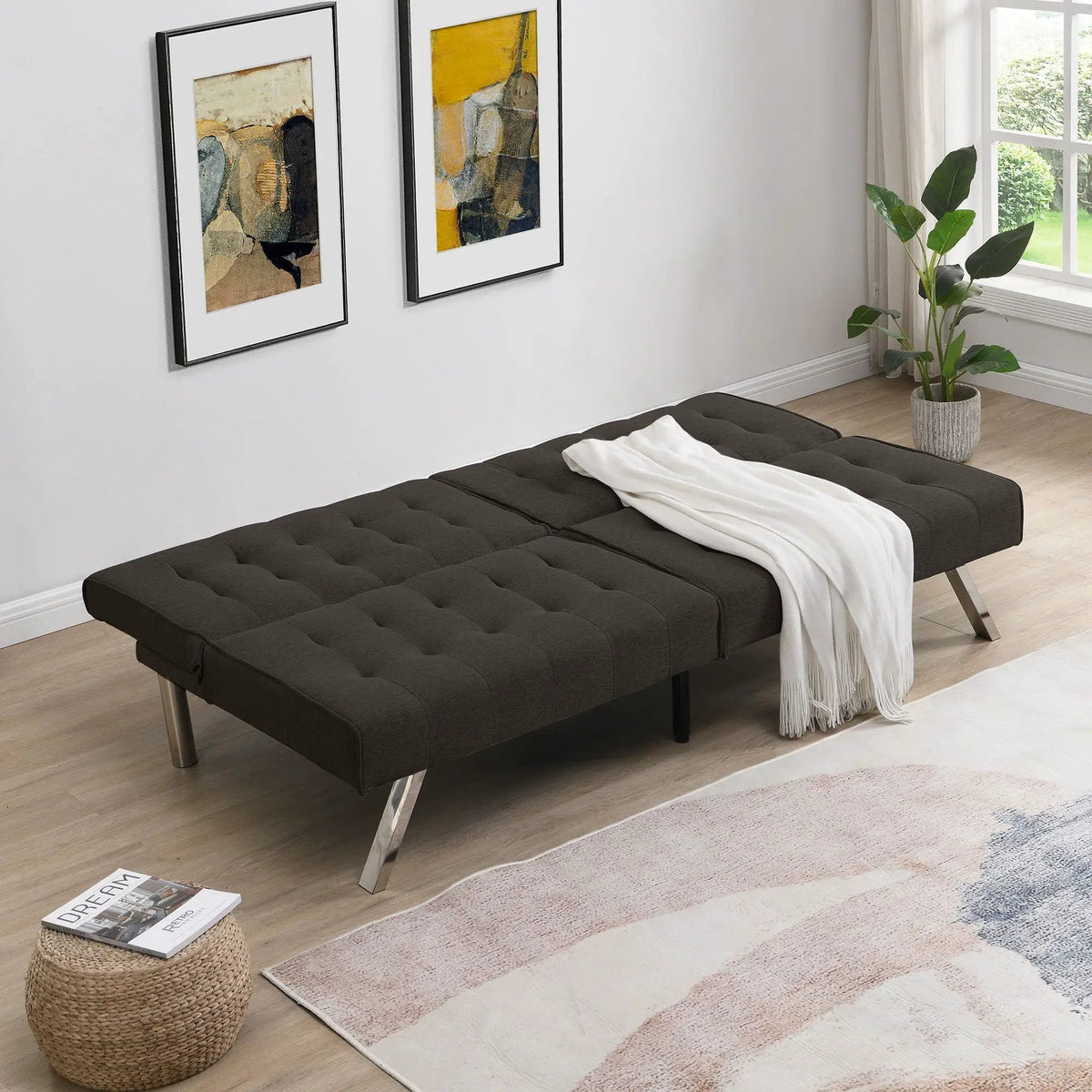 Futon Sofa Bed | Multi Functional | Space Saving Design | Standard Fit