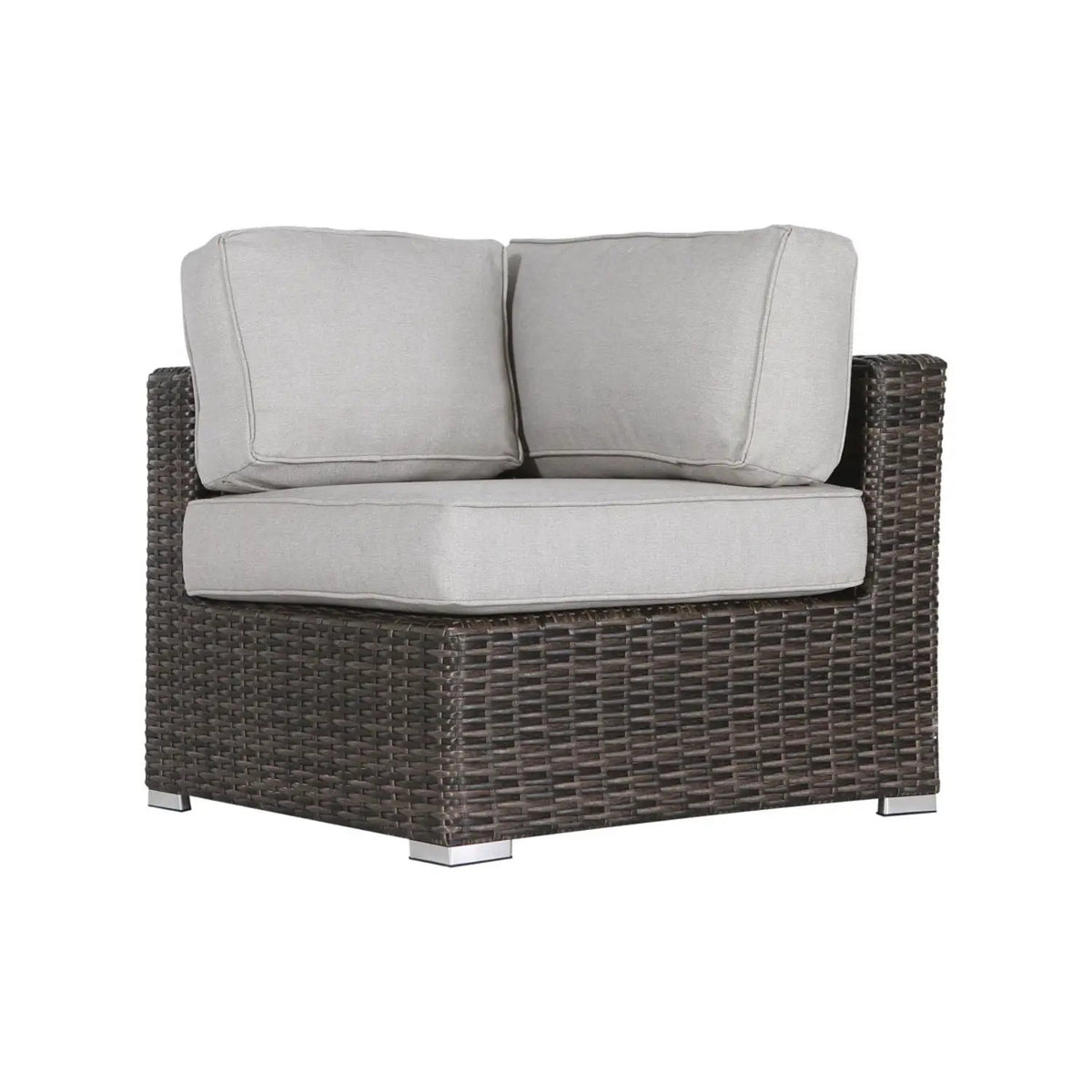 Rattan Sectional Sofa Set | Cushions Included | Durable Wicker Design | No Assembly Required