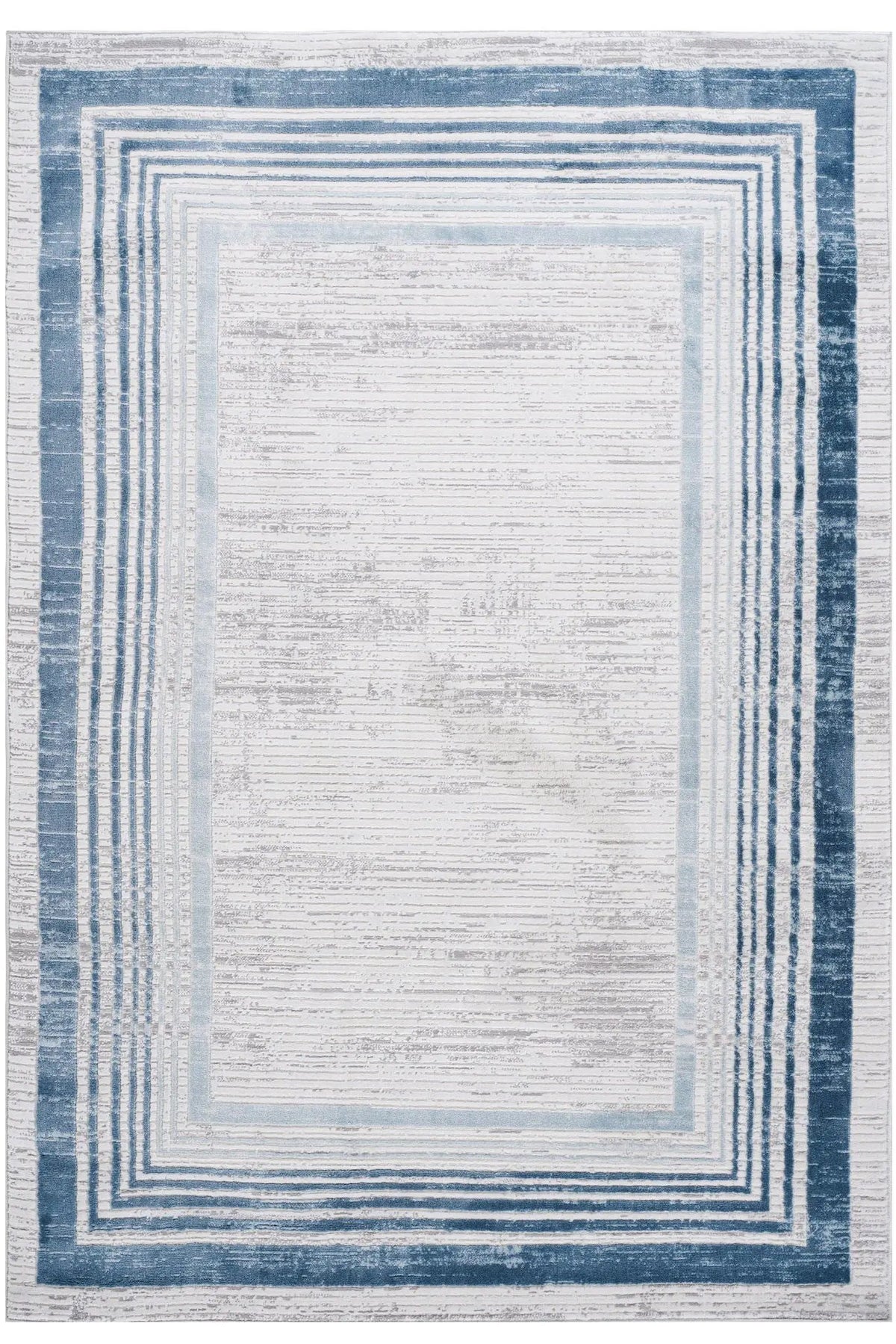 Marfi Bordered Area Rug | 36 x 24 Inch | Stain Resistant | Non-Shedding