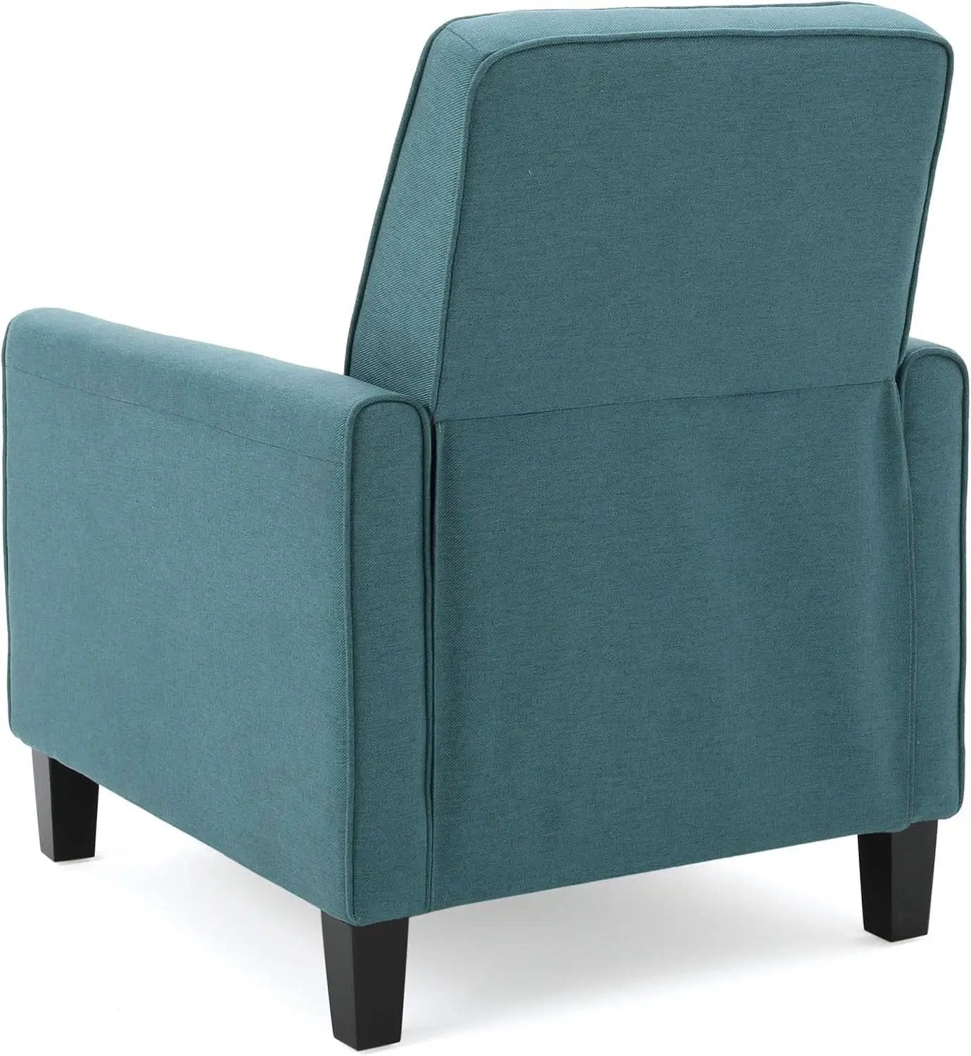 Emmie Fabric Recliner Set In Dark Teal And Dark Brown from PriceLows™