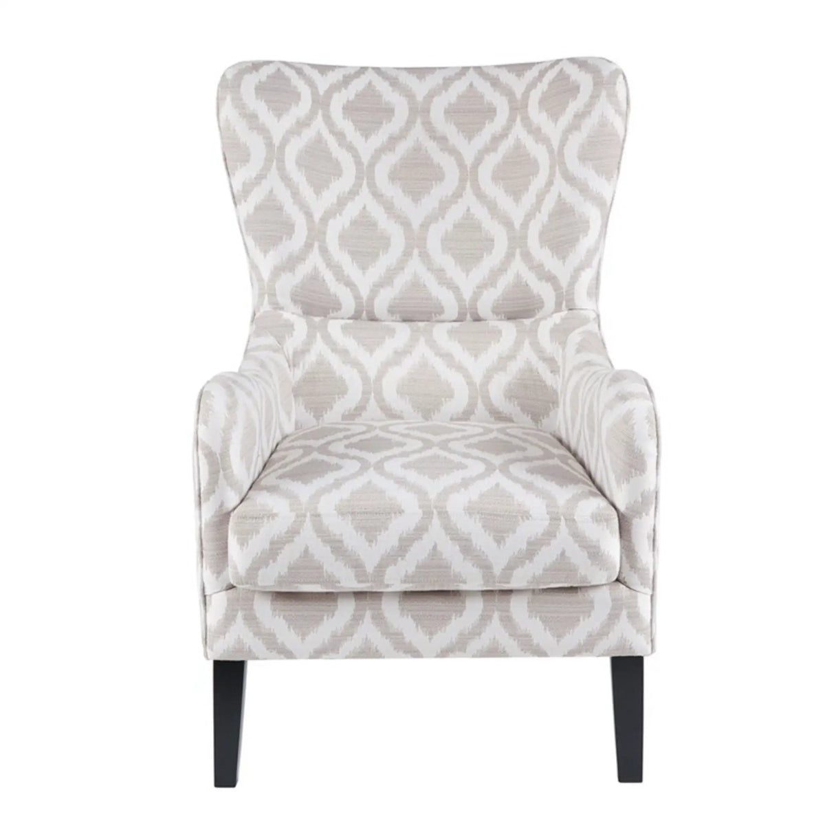 Arianna Swoop Wing Chair | Traditional Wing Back | Round Arms | High-Density Foam