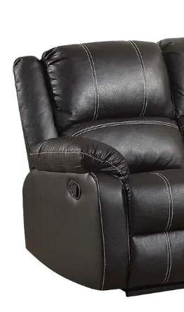 Zuriel Recliner Loveseat | Synthetic Finish | Motion Reclining Mechanism | Classic Style