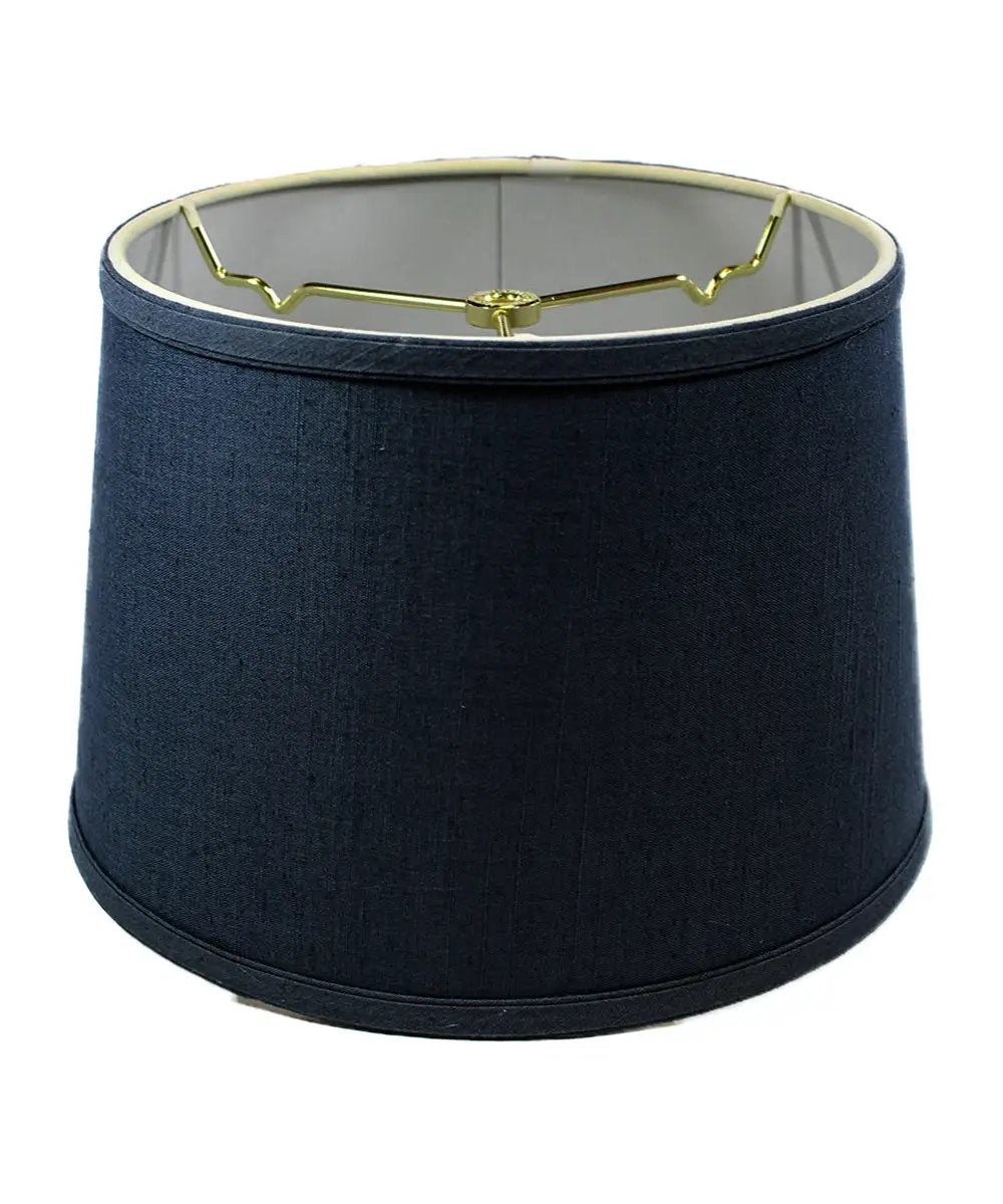 Drum Lamp Shade | 12X8 Inch Hardback | Textured Slate | Home Decor