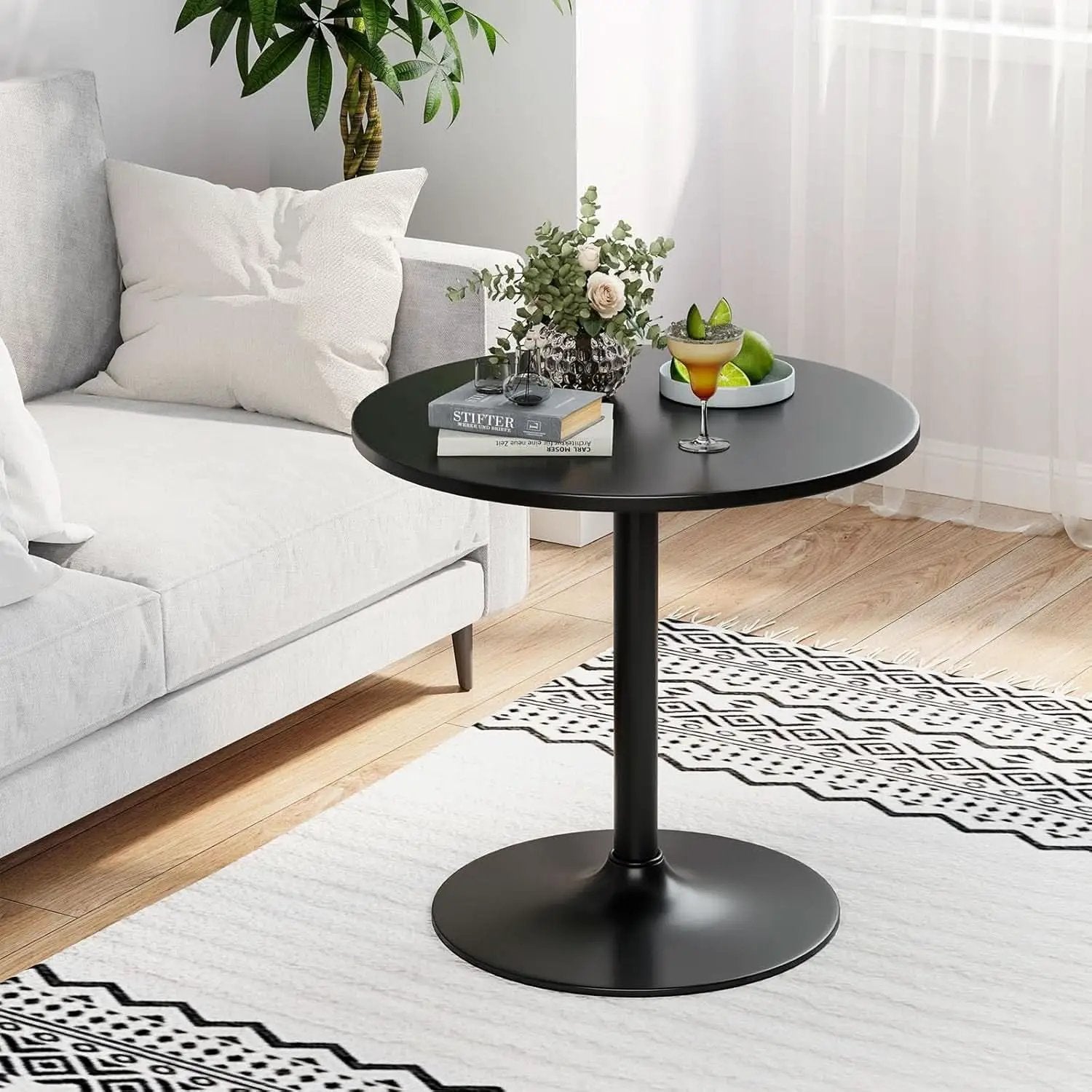 Bar Table Convertible Height Twenty Four Inch RoundTop Surface from PriceLows™