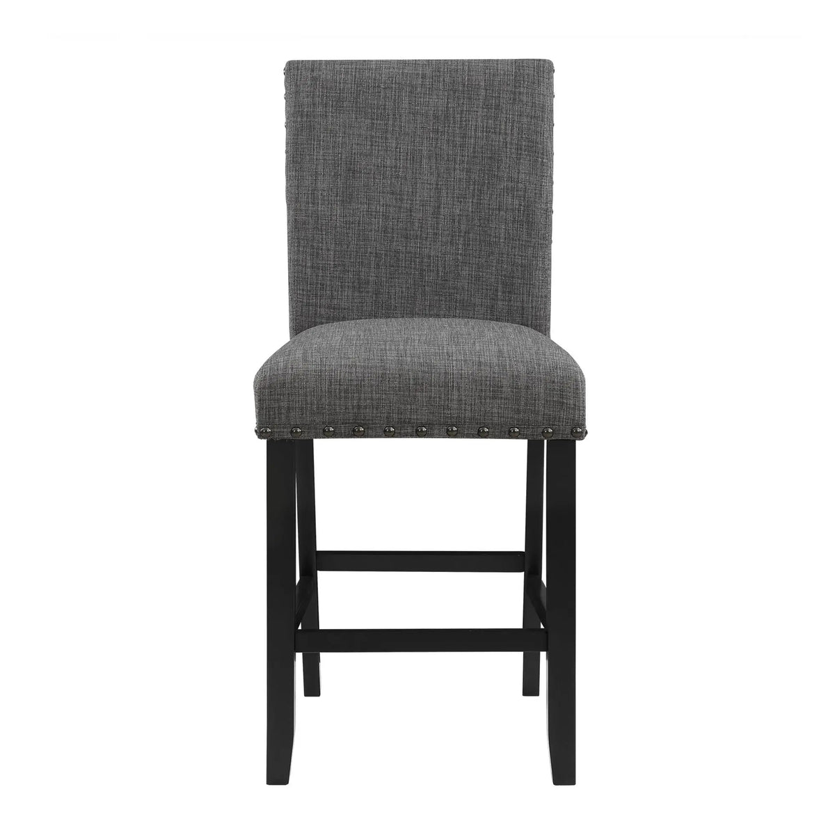 Marian Bar Stools | Set Of 2 | Fabric Finish | Ergonomic Design