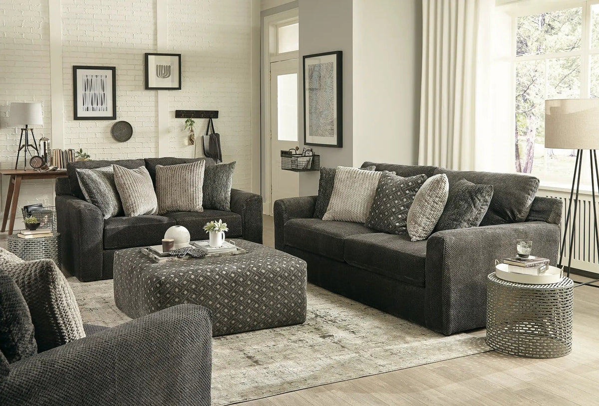 Midwood Cocktail Ottoman | 4 Pieces | Polyester & Fabric | Living Room