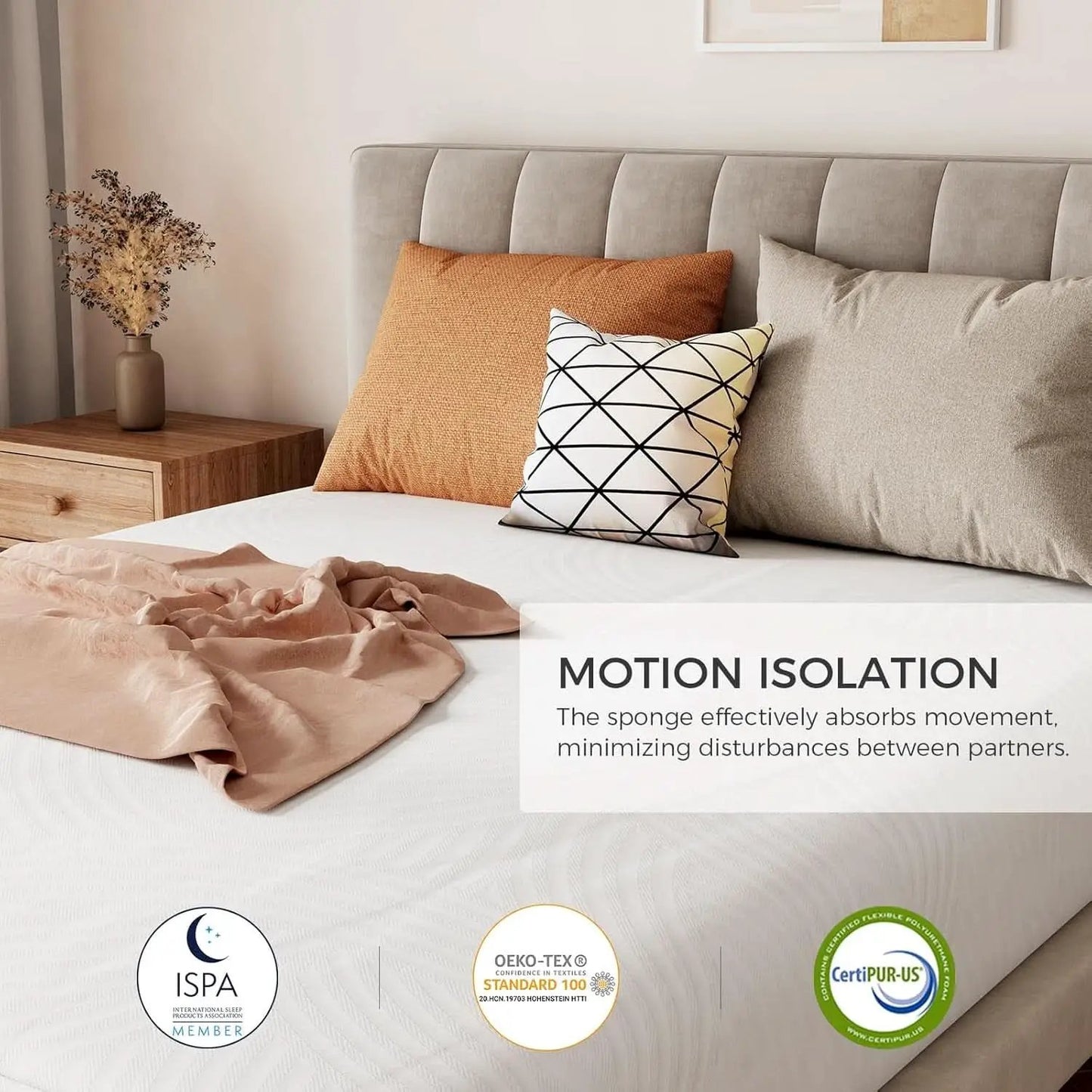 Queen 10 Inch Boxed Memory Foam MattressReliefIsolation from PriceLows™