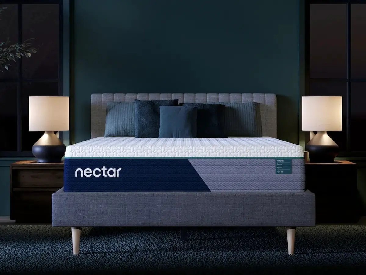 Nectar Premier Hybrid Mattress | 13 Inch Height | Multiple Comfort Layers | Award-Winning