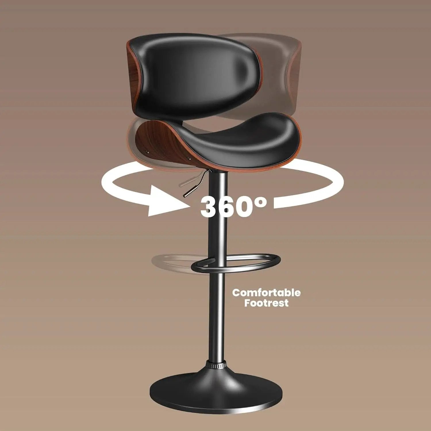 Mid Century Modern Bar Stools Set of Three from PriceLows™