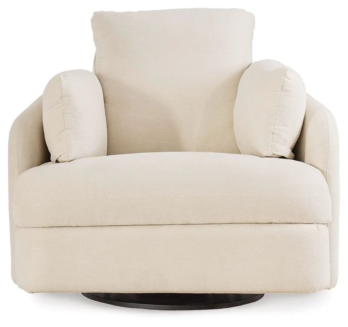 Modmax Swivel Glider Recliner | Cool Contemporary Look | Low-Maintenance Lounging | 41.38 Inch Length