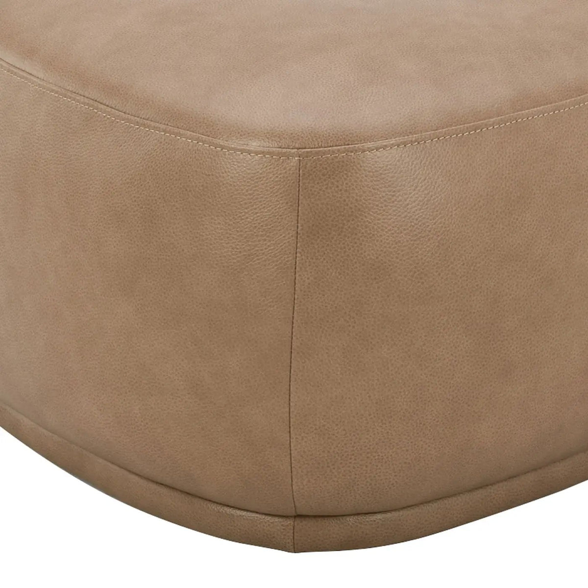 Pebble Cocktail Ottoman | Rounded Triangle Shape | 11-Layer Plywood Frame | Inner Webbing Seating